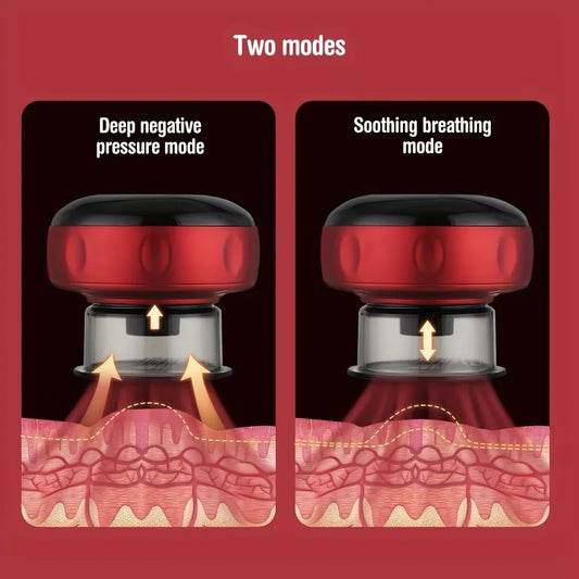 12 Speed Adjustable Electric Cupping Massager