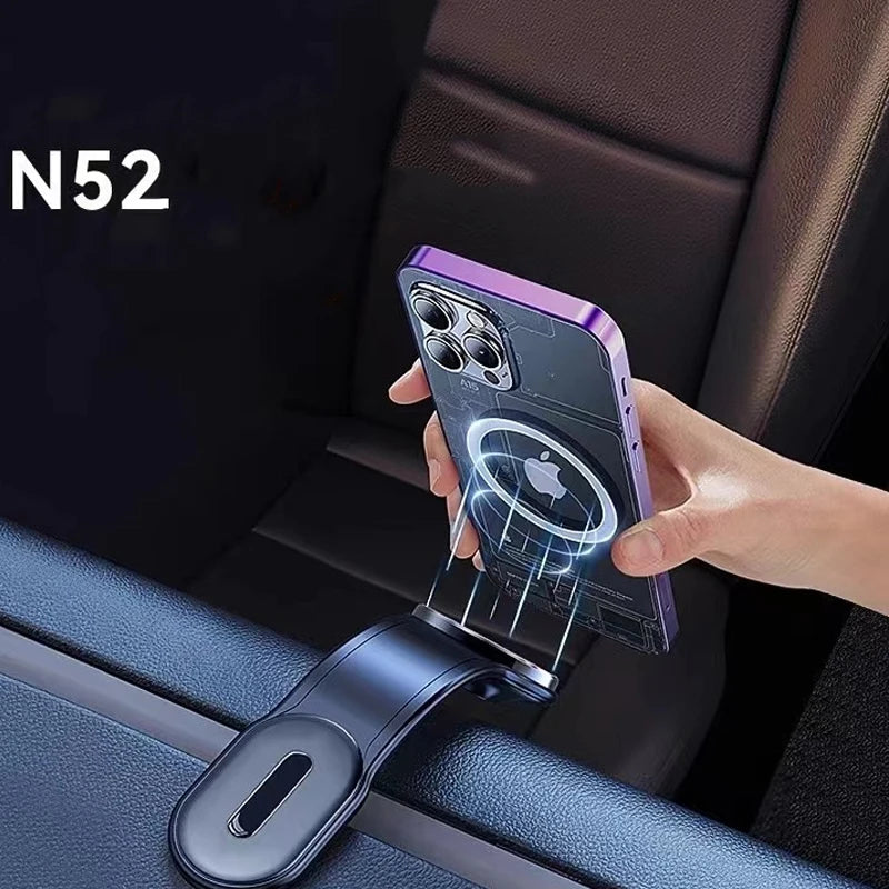 Detachable, Bendable Aluminum Magnetic Phone Holder
