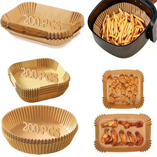 Air Fryer Paper Liners Disposable Oil-Proof  Baking Paper