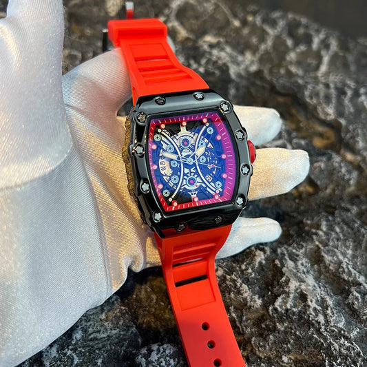 Wine Barrel dial Watch