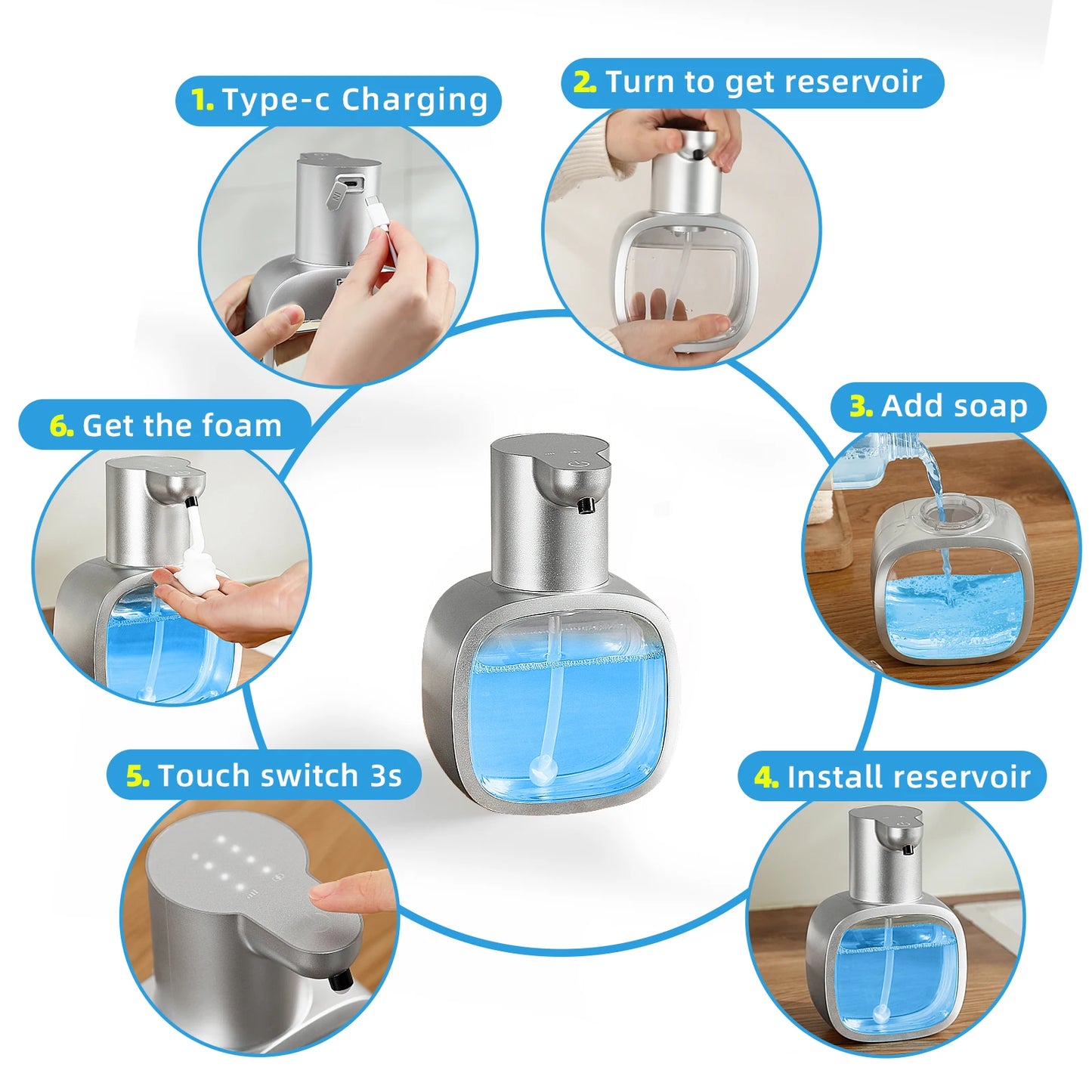 Automatic Hand Wash Dispenser