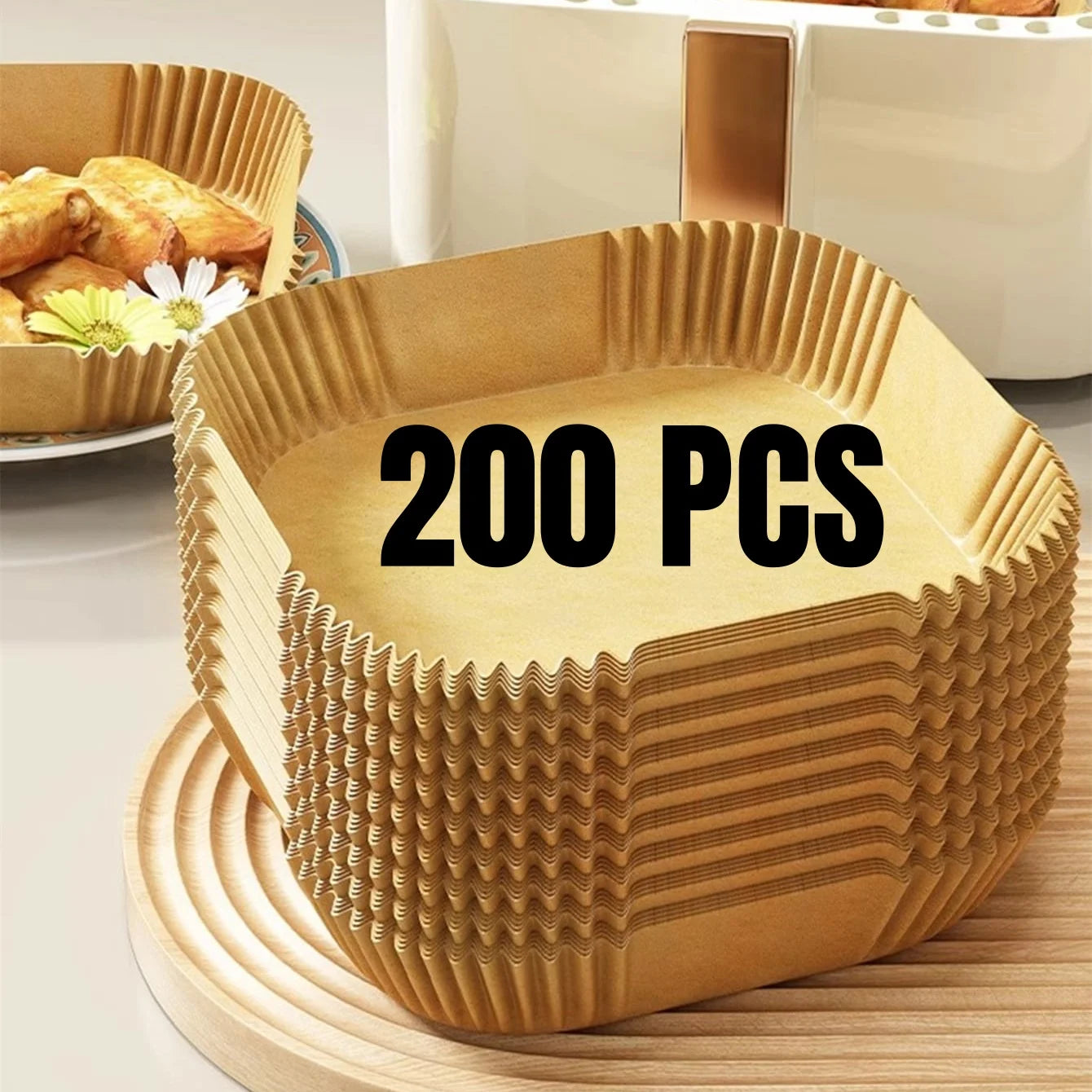Air Fryer Paper Liners Disposable Oil-Proof  Baking Paper