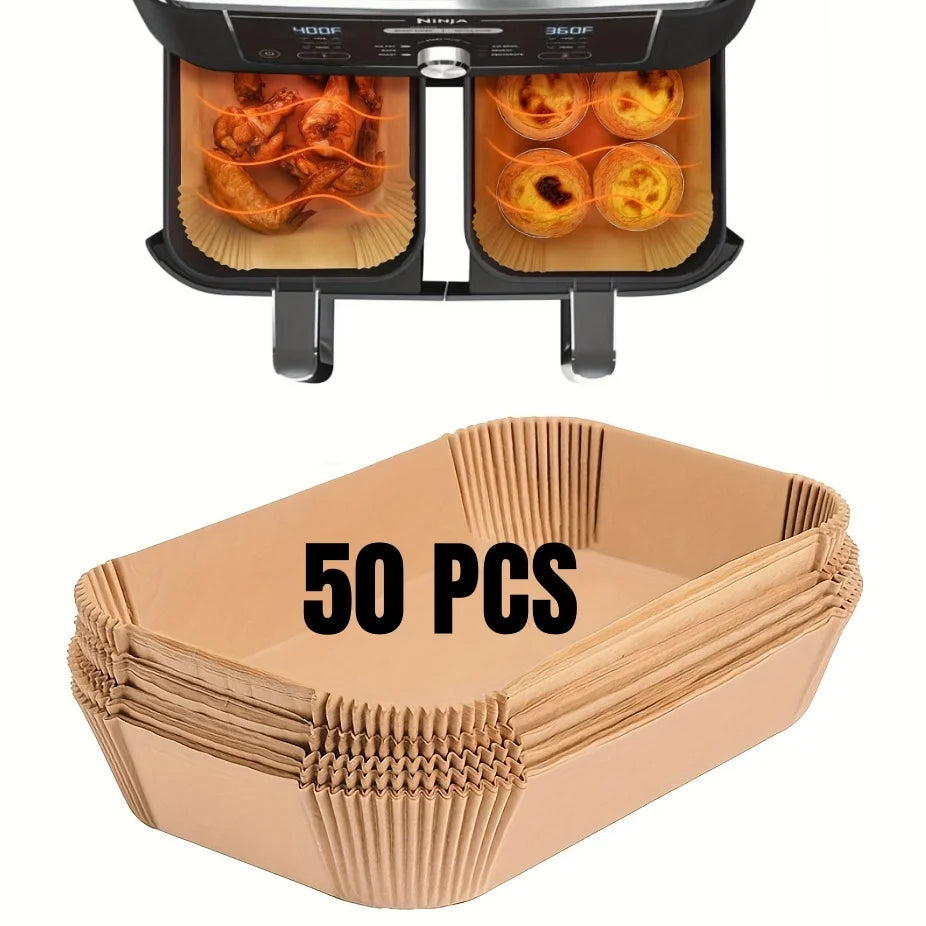 Air Fryer Paper Liners Disposable Oil-Proof  Baking Paper