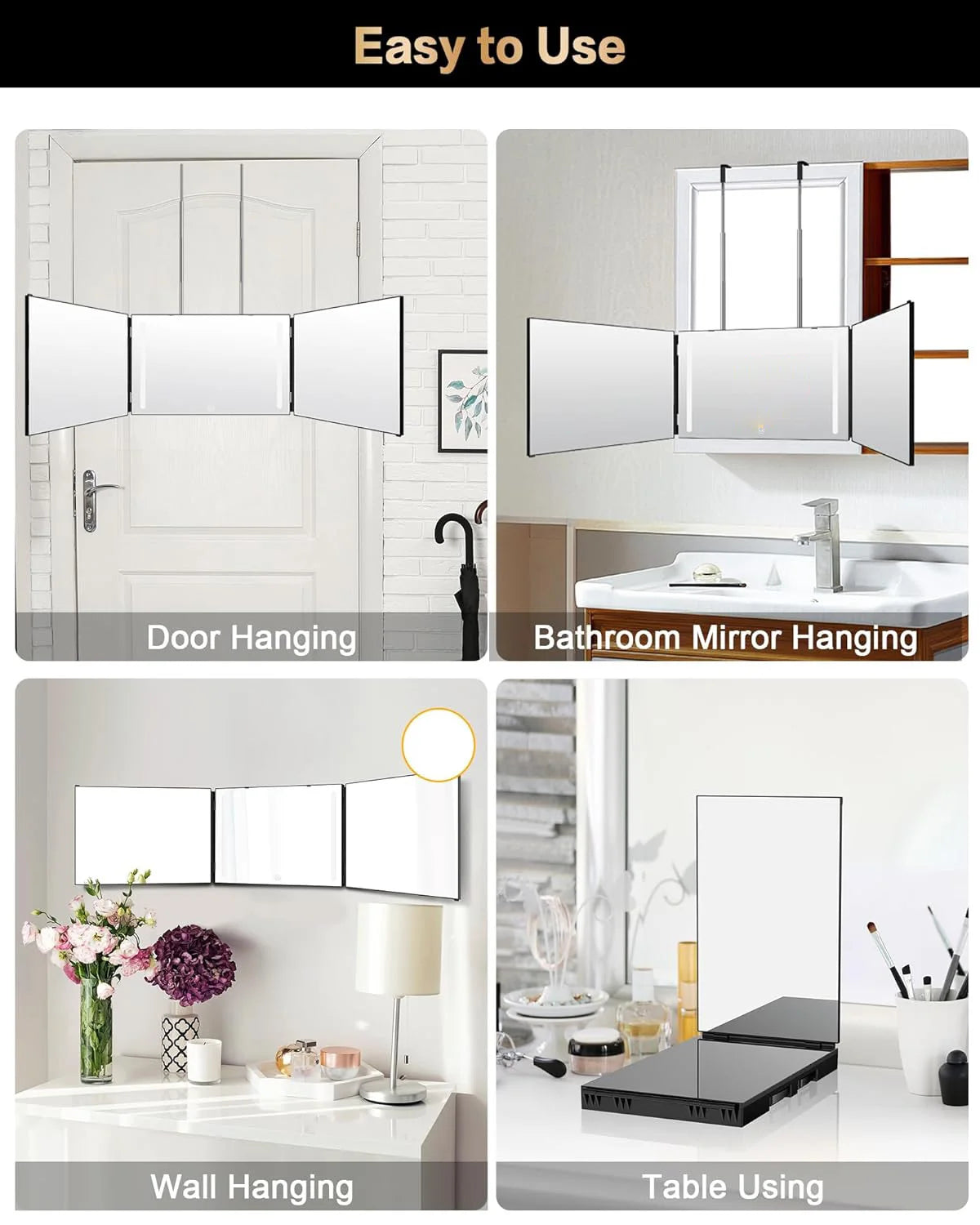 360° LED Lights Mirror