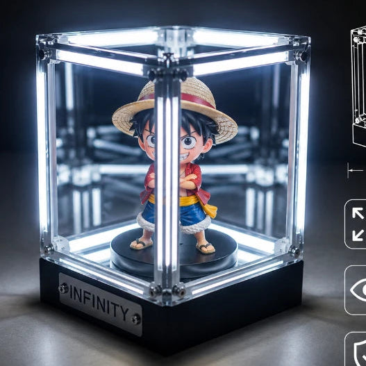 Hypercube 4D LED Box