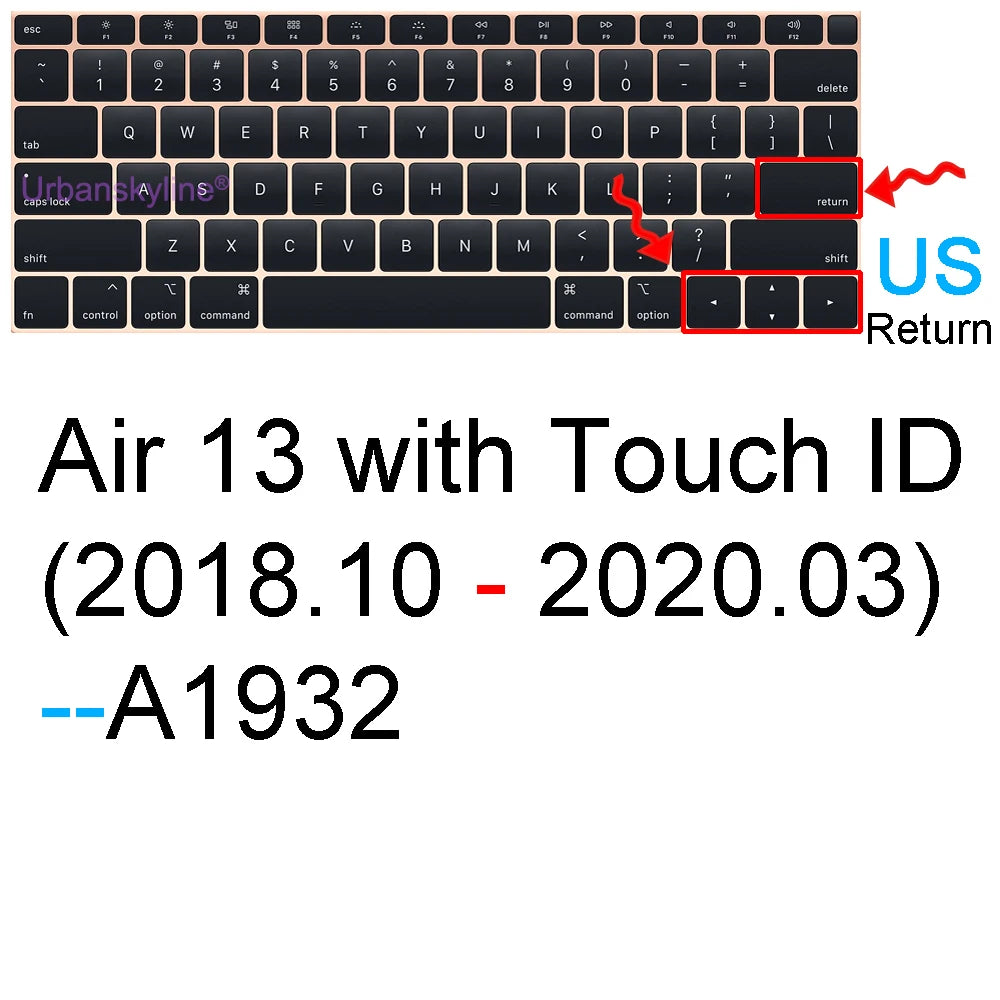 Macbook Keyboard Silicone cover