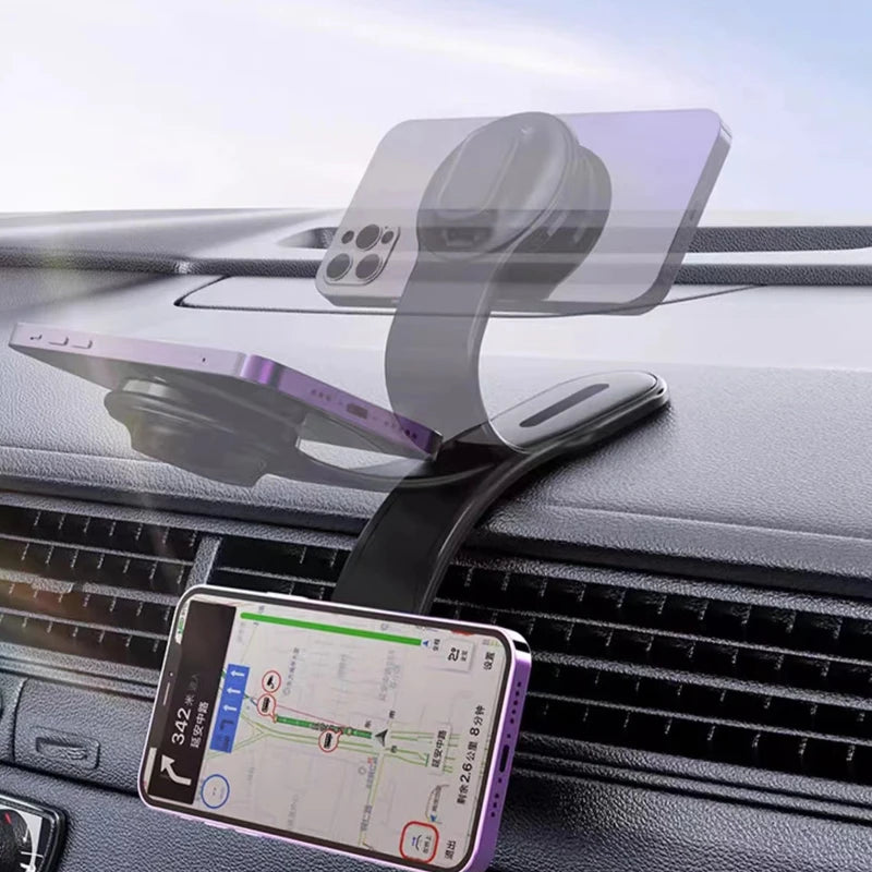 Detachable, Bendable Aluminum Magnetic Phone Holder