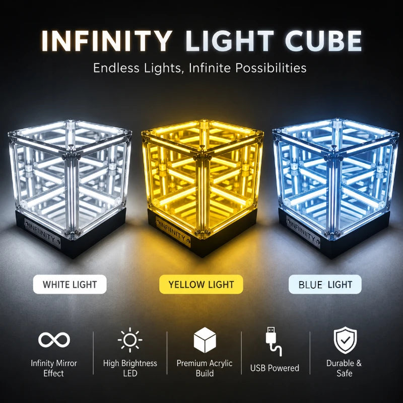Hypercube 4D LED Box